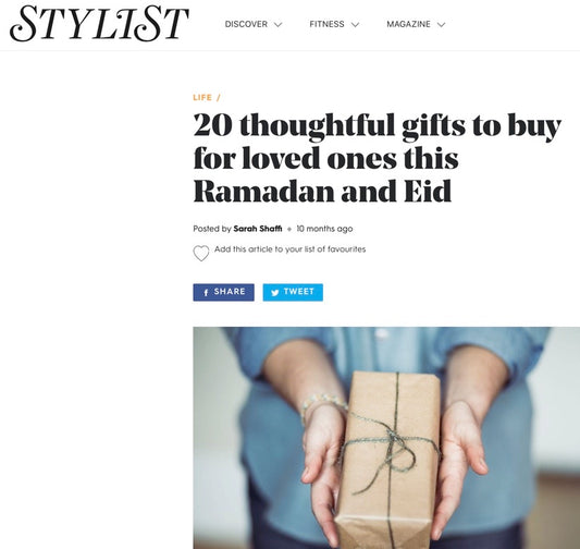 Featured in The Stylists Ramadan and Eid gift list