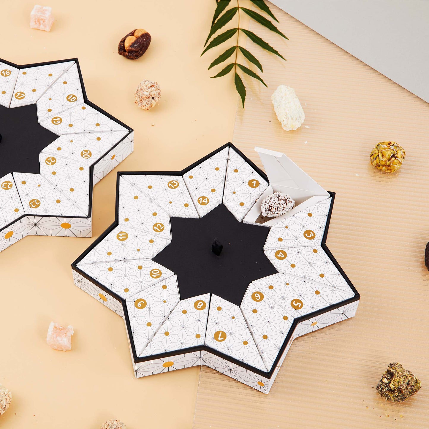 Children's Ramadan calendar filled with 30 sweet treats